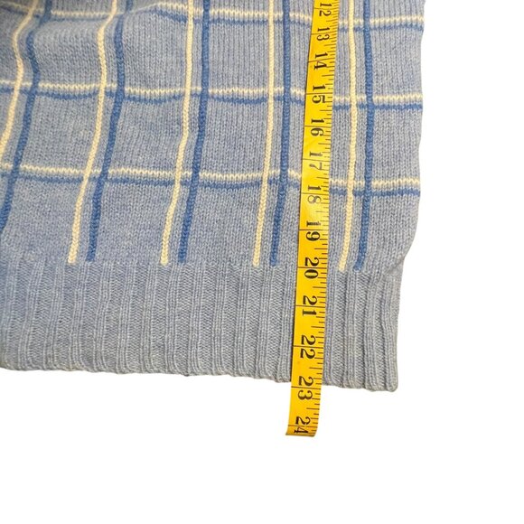 Vintage 100% Scottish Shetland Wool Lady Clansmen Grandma Preppy England Sweater - Picture 4 of 9
